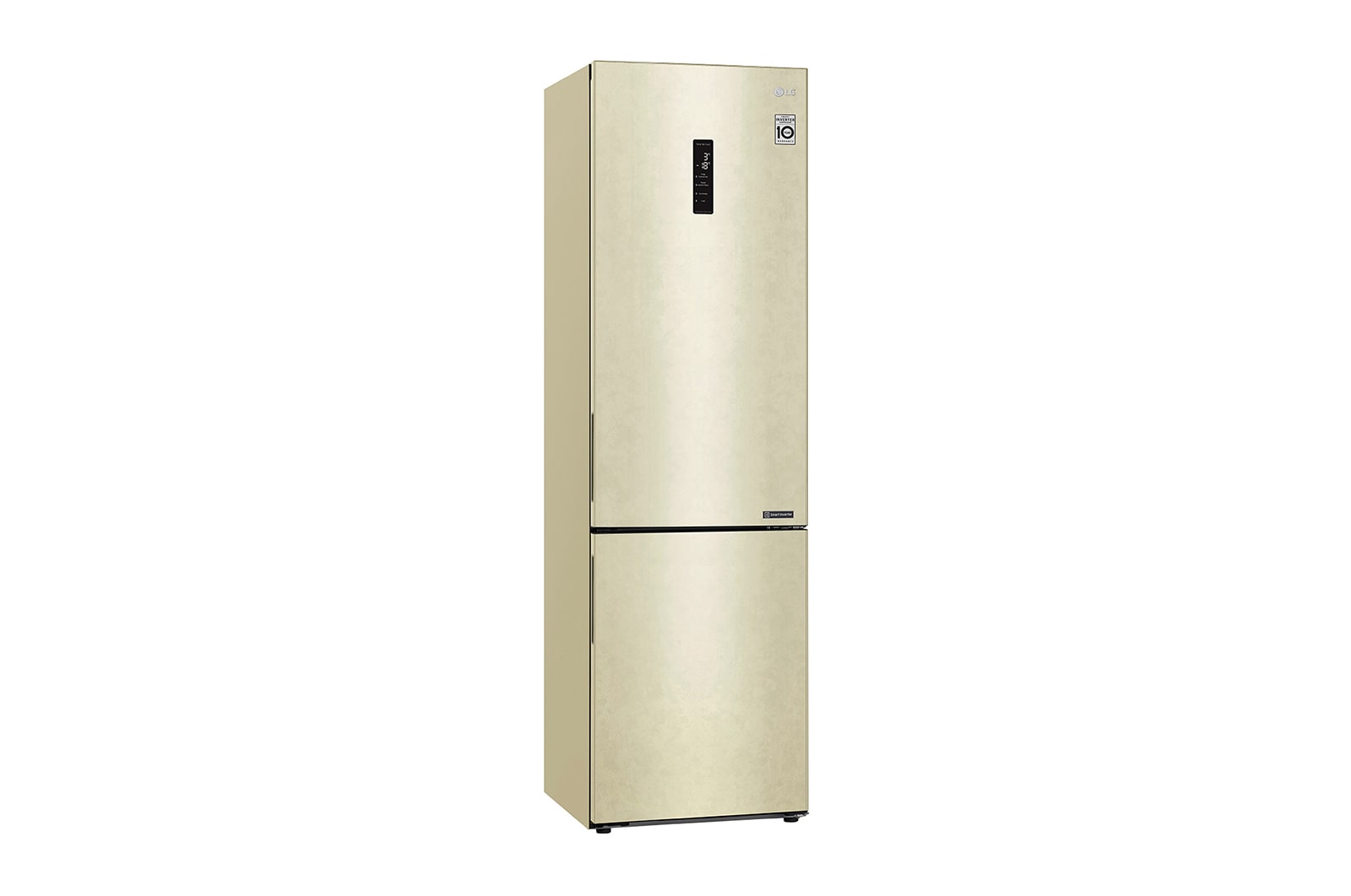 LG 384 л, Холодильник LG DoorCooling+ с нижней морозильной камерой, Смарт Инверторный компрессор, GA-B509CESL