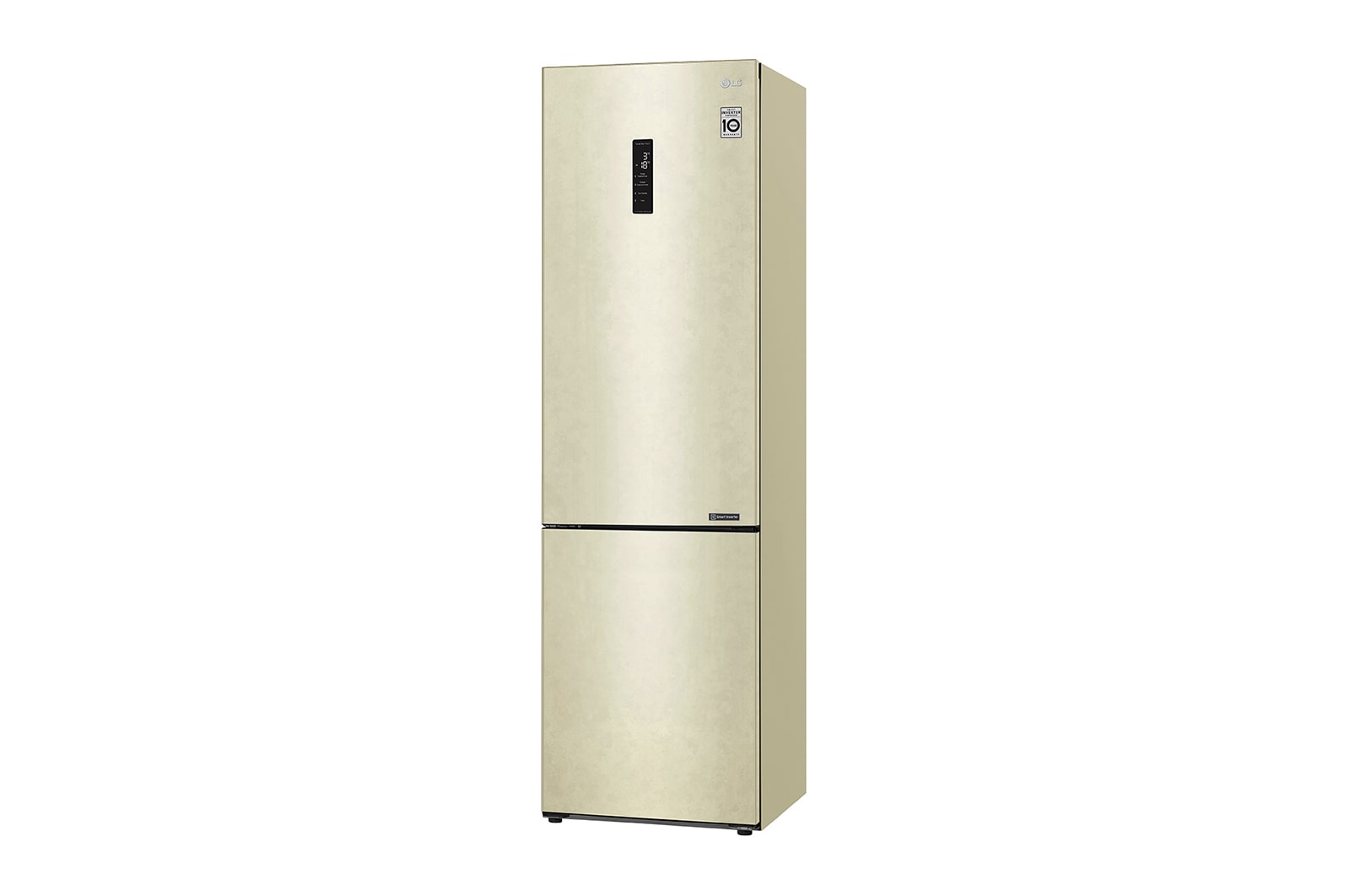 LG 384 л, Холодильник LG DoorCooling+ с нижней морозильной камерой, Смарт Инверторный компрессор, GA-B509CESL