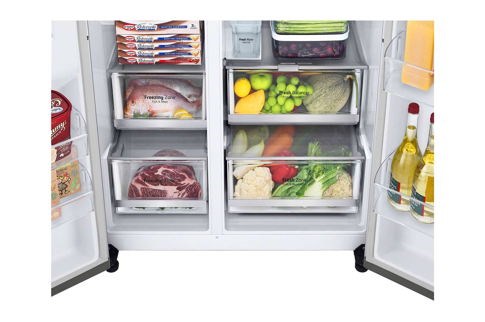 LG Холодильник LG GC-X257CAEC Side-by-Side на 617 л, GC-X257CAEC