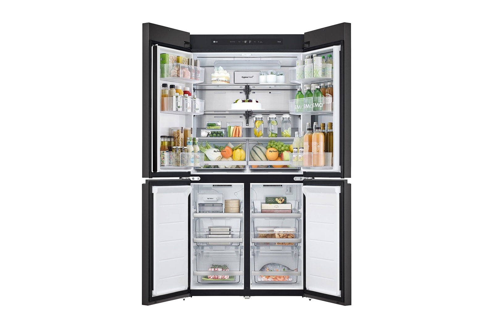 LG  Холодильник GR-X24FQEKM LG Objet 527л, GR-X24FQEKM