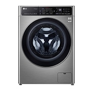 Вид Стиральная машина с искусственным интеллектом LG AI DD, 7 кг, стирка с паром Steam, TurboWash59, ThinQ F2T9HS9S спереди