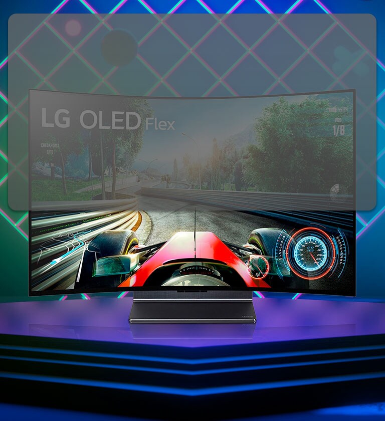 Новый уровень игровых возможностей с гибким телевизором LG OLED Flex