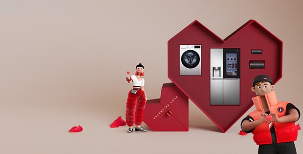 Encuentra tu pareja perfecta LG con 10% de descuento adicional