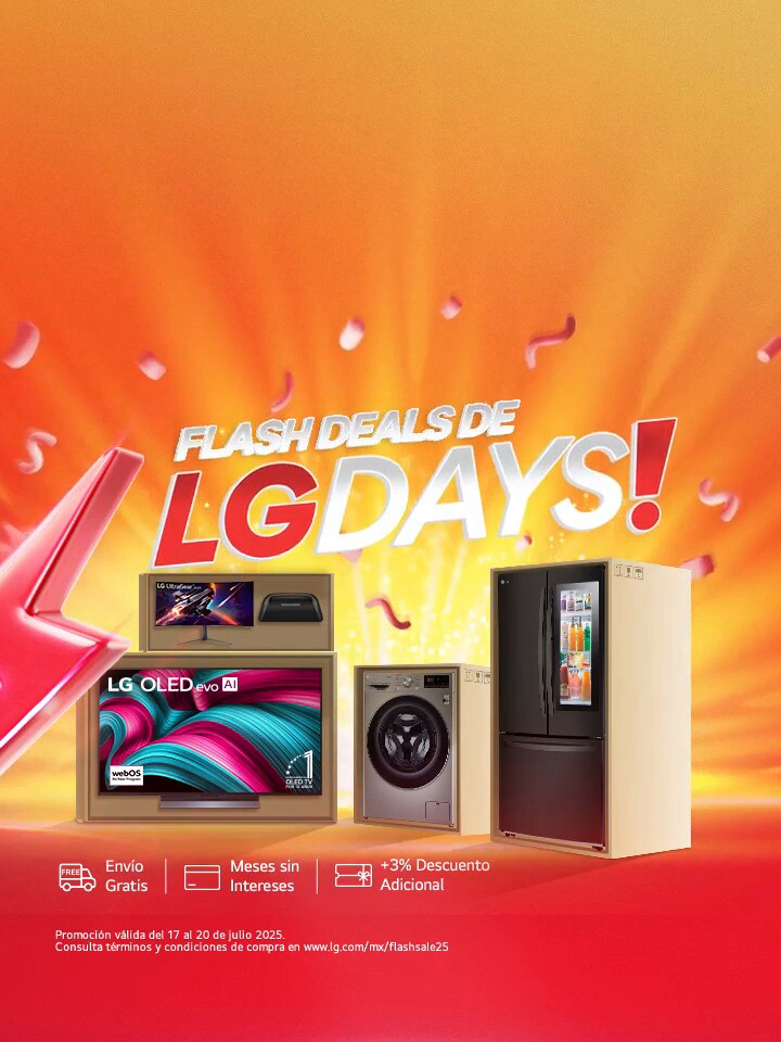 Llegaron los LG Days con las mejores ofertas de la temporada