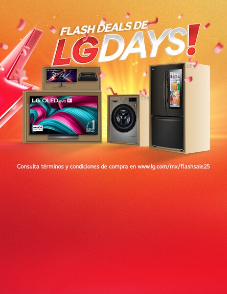 Llegaron los LG Days con las mejoras ofertas de la temporada