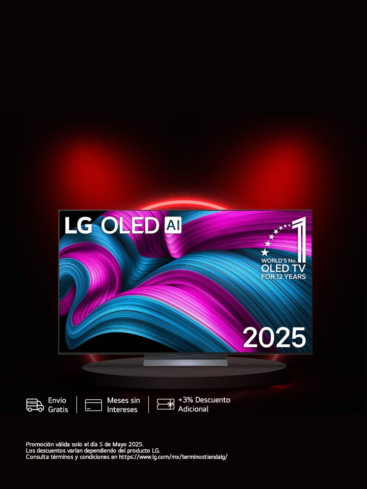 Aprovecha la promoción que LG tiene para tí el día de hoy