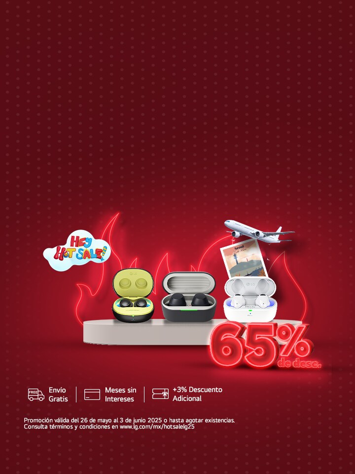 Llego Hot Sale y en LG tenemos las mejores promociones y descuentos, compra HOY