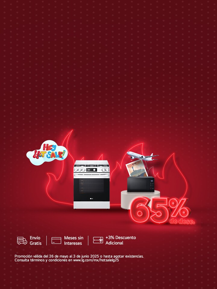 Llego Hot Sale y en LG tenemos las mejores promociones y descuentos, compra HOY