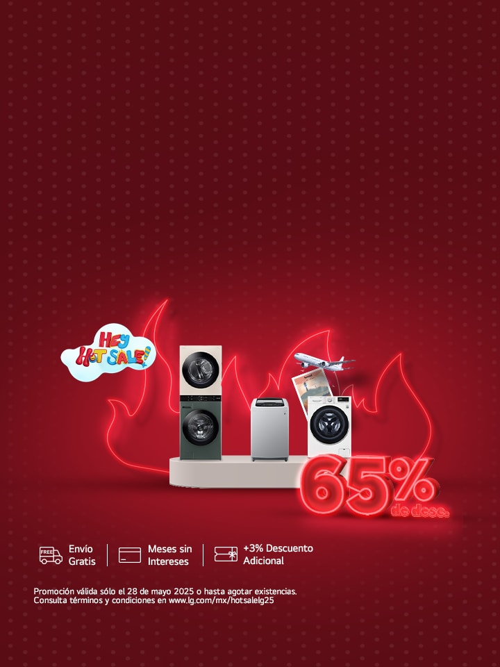 Llego Hot Sale y en LG tenemos las mejores promociones y descuentos, compra HOY
