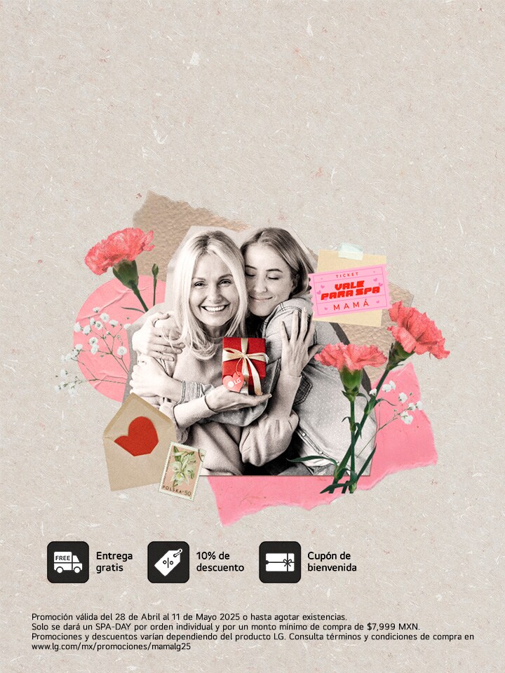 Compra el regalo para mamá y te incluimos un día de spa para que la concientas aún más