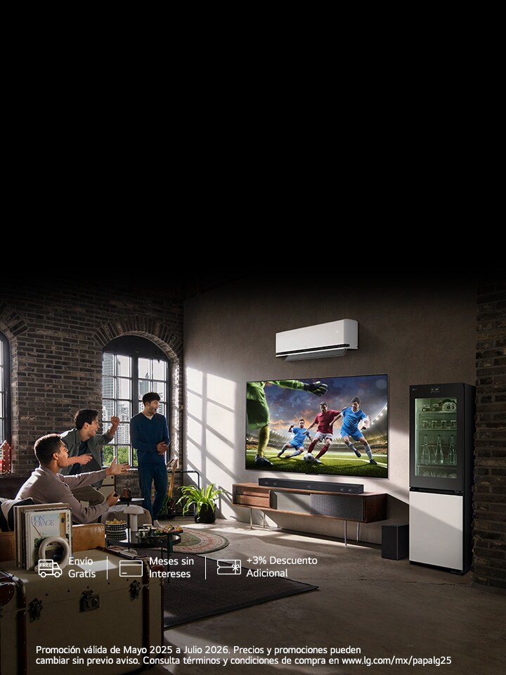 Prepárate para el mundial y compra tu próxima LG TV