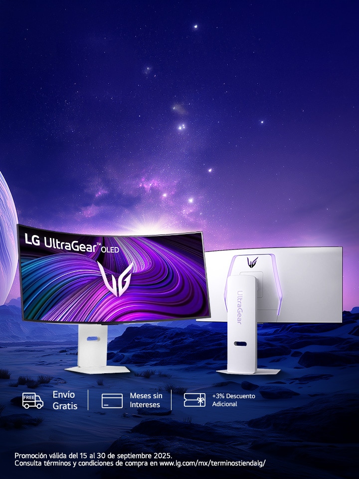 Descubre LG UltraGear OLED en LG.com y vive un mundo de posibilidades