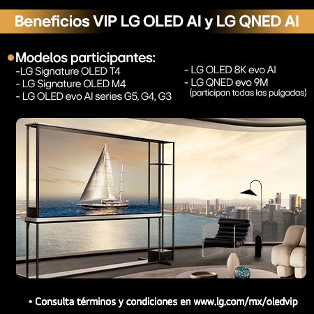 Beneficios VIP LG OLED