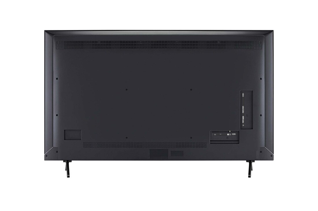 Vista trasera de la TV LG QNED evo QNED92.
