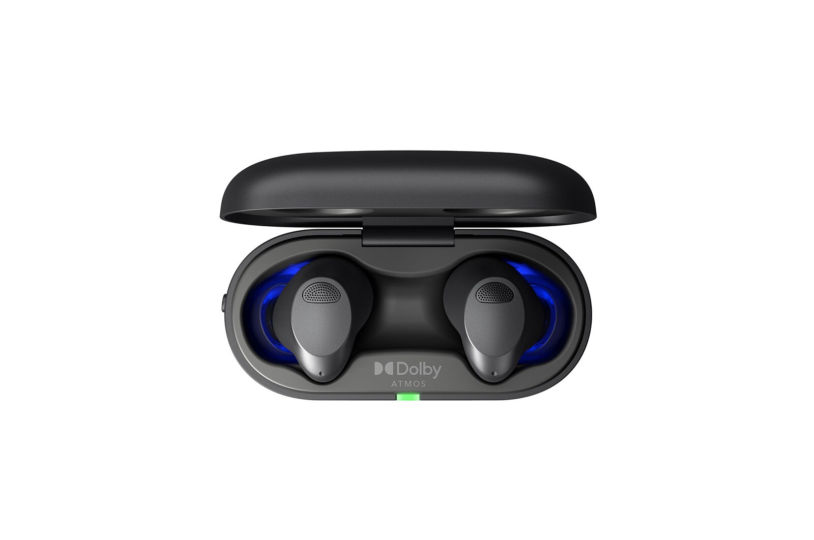 earbuds top view opened
