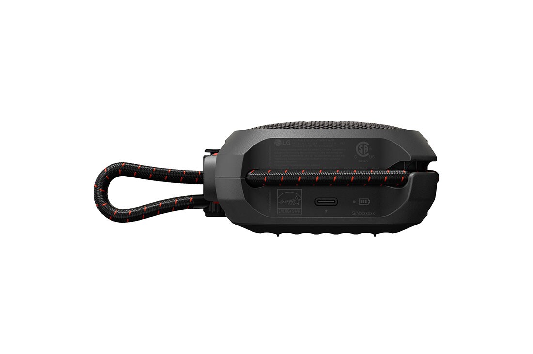 LG Bocina Bluetooth portátil LG XBOOM Go XG2TBK de grado militar y batería de 10 horas de duración, XG2TBK