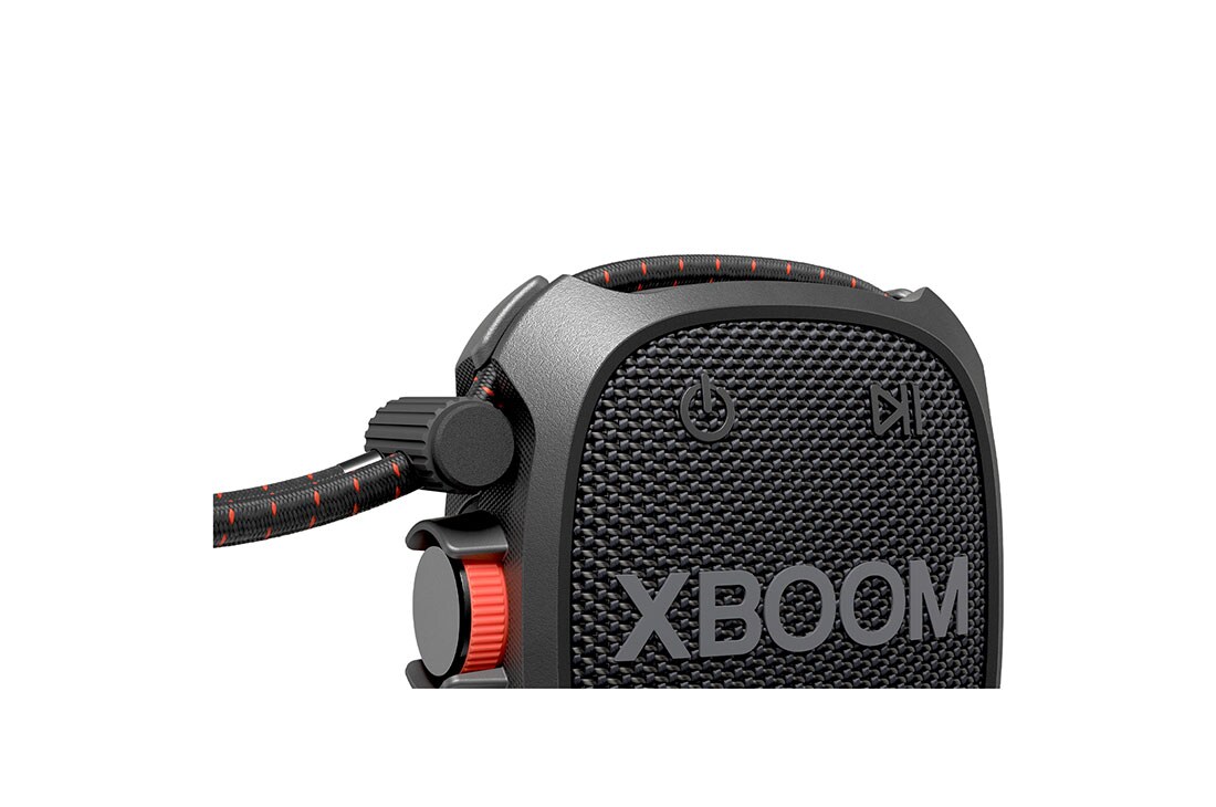 LG Bocina Bluetooth portátil LG XBOOM Go XG2TBK de grado militar y batería de 10 horas de duración, XG2TBK