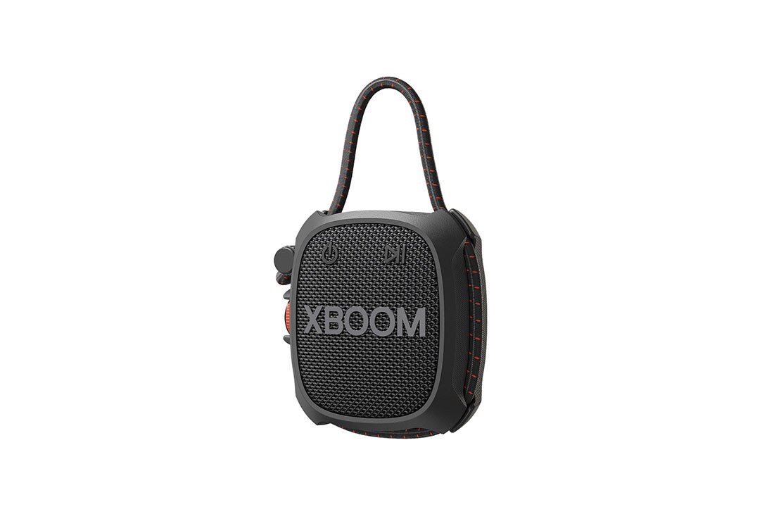 LG Bocina Bluetooth portátil LG XBOOM Go XG2TBK de grado militar y batería de 10 horas de duración, XG2TBK