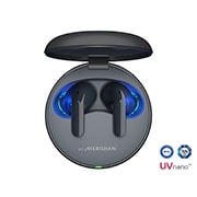 LG XBOOM XL5S bocina bluetooth con sonido de fiesta de 200 W + LG TONE Free audífonos inalámbricos T60Q negros, XL5S.T60QBK