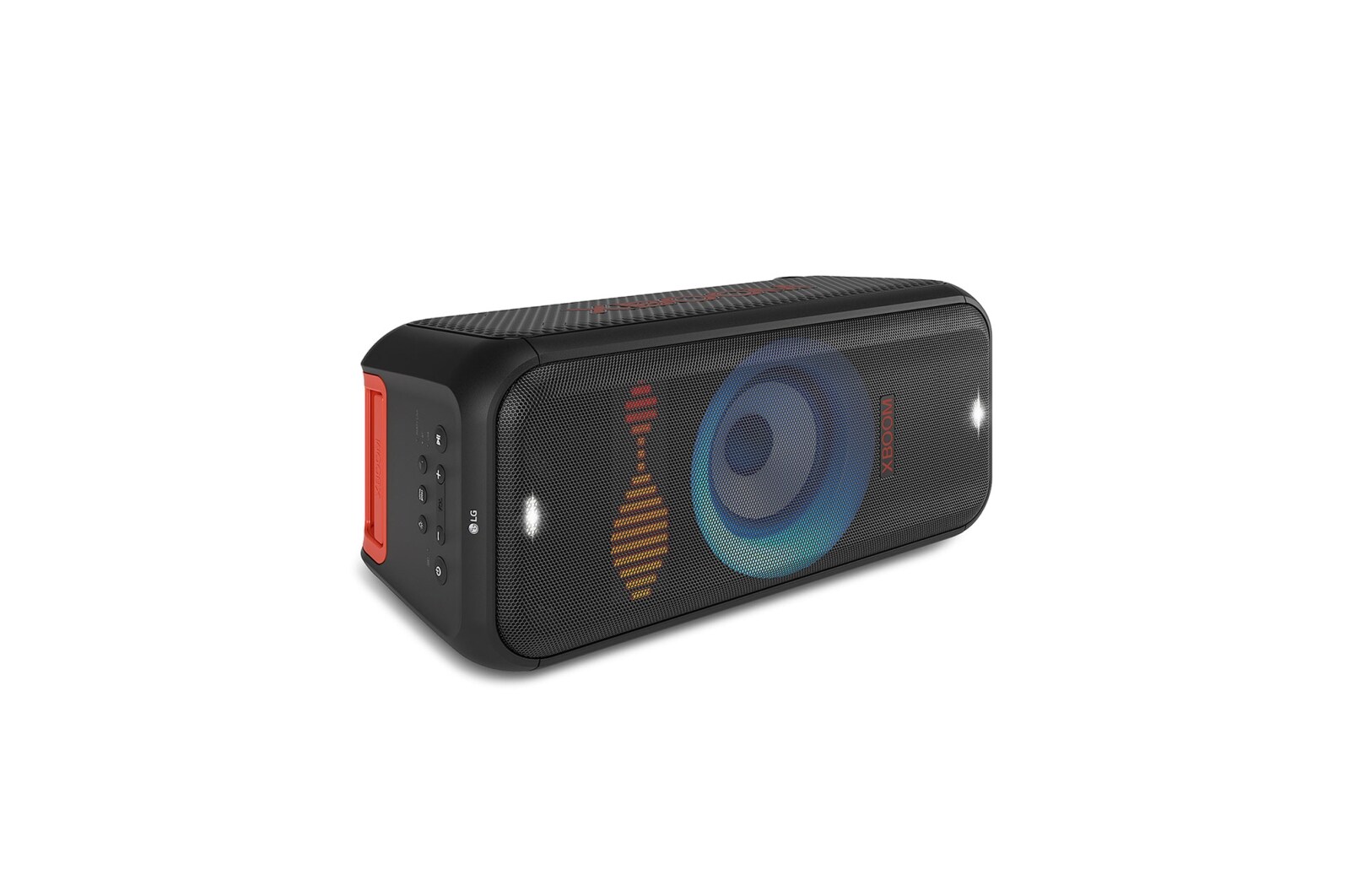 angled view