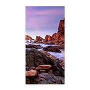 vista frontal con pantalla interna, 500x1000