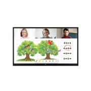 Vista frontal de Tablero digital interactivo 65TR3BG-B