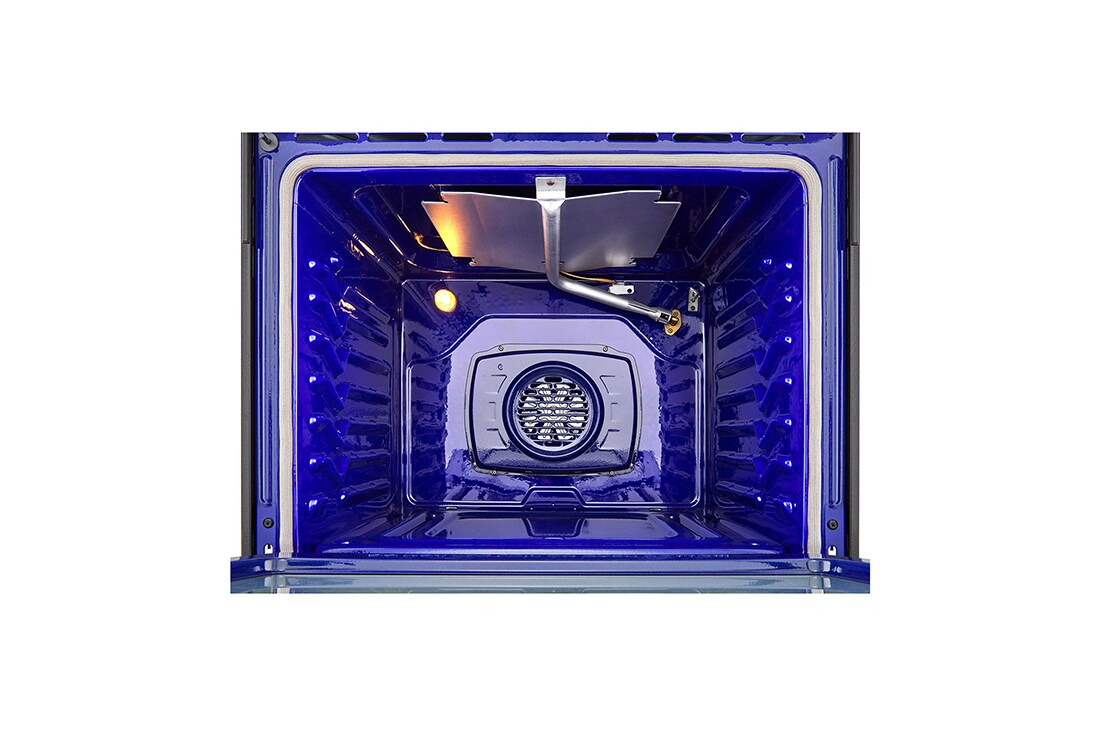 LG Estufa LG InstaView 5.8 pies con Air Fryer, LRGL5847S