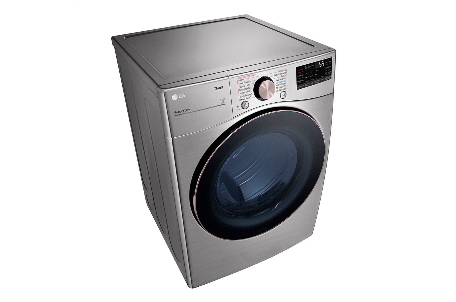 LG Secadora LG Carga Frontal de Gas con Steam Fresh™ 22kg, DF22VV2SGR