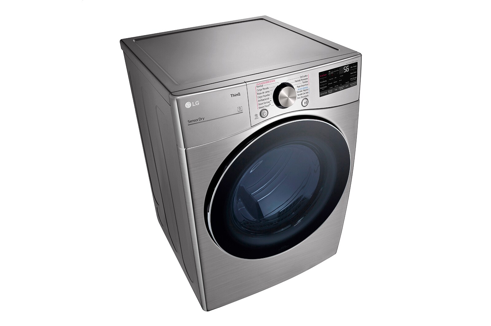 LG Secadora LG Carga Frontal de Gas con Steam Fresh™ 22kg, DF22VV2SR
