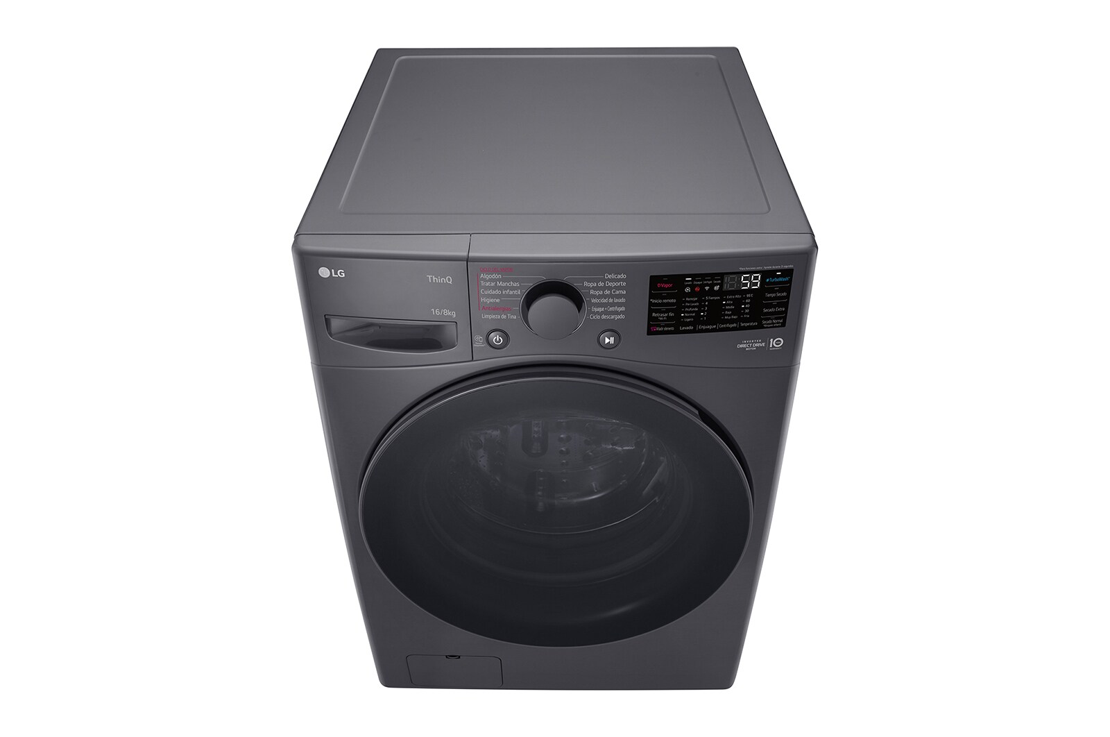 LG Lavasecadora Carga Frontal AI DD™  16kg/ 8kg, WD16MG2S6P