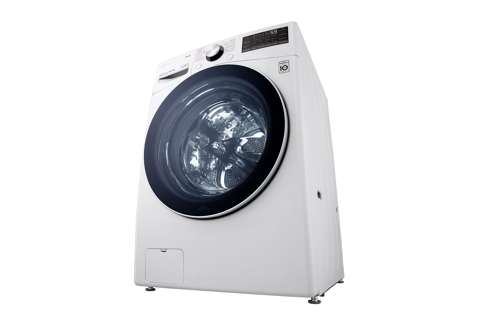 LG Lavasecadora LG Carga Frontal AI DD™ 16Kg/8Kg - Blanco, WD16WG2S6