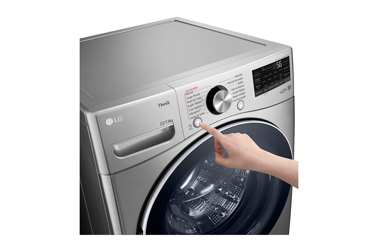 LG Lavadora y Secadora 22/13Kg - WD22VV2S6R, WD22VV2S6R