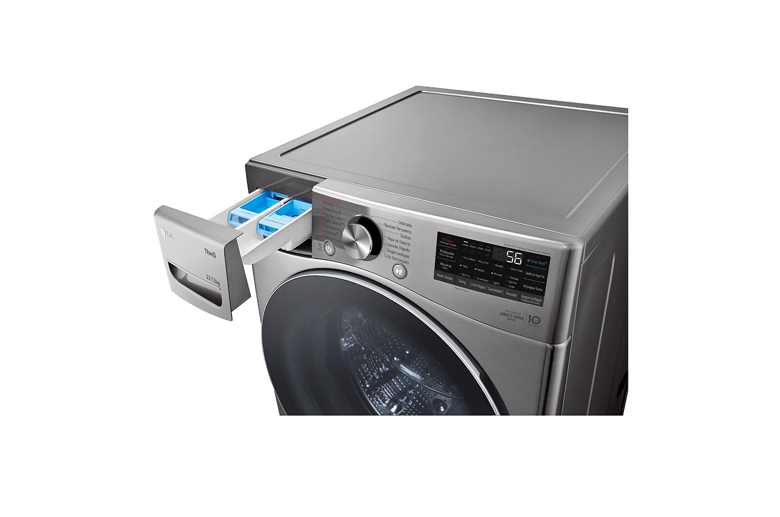 LG Lavadora y Secadora 22/13Kg - WD22VV2S6R, WD22VV2S6R