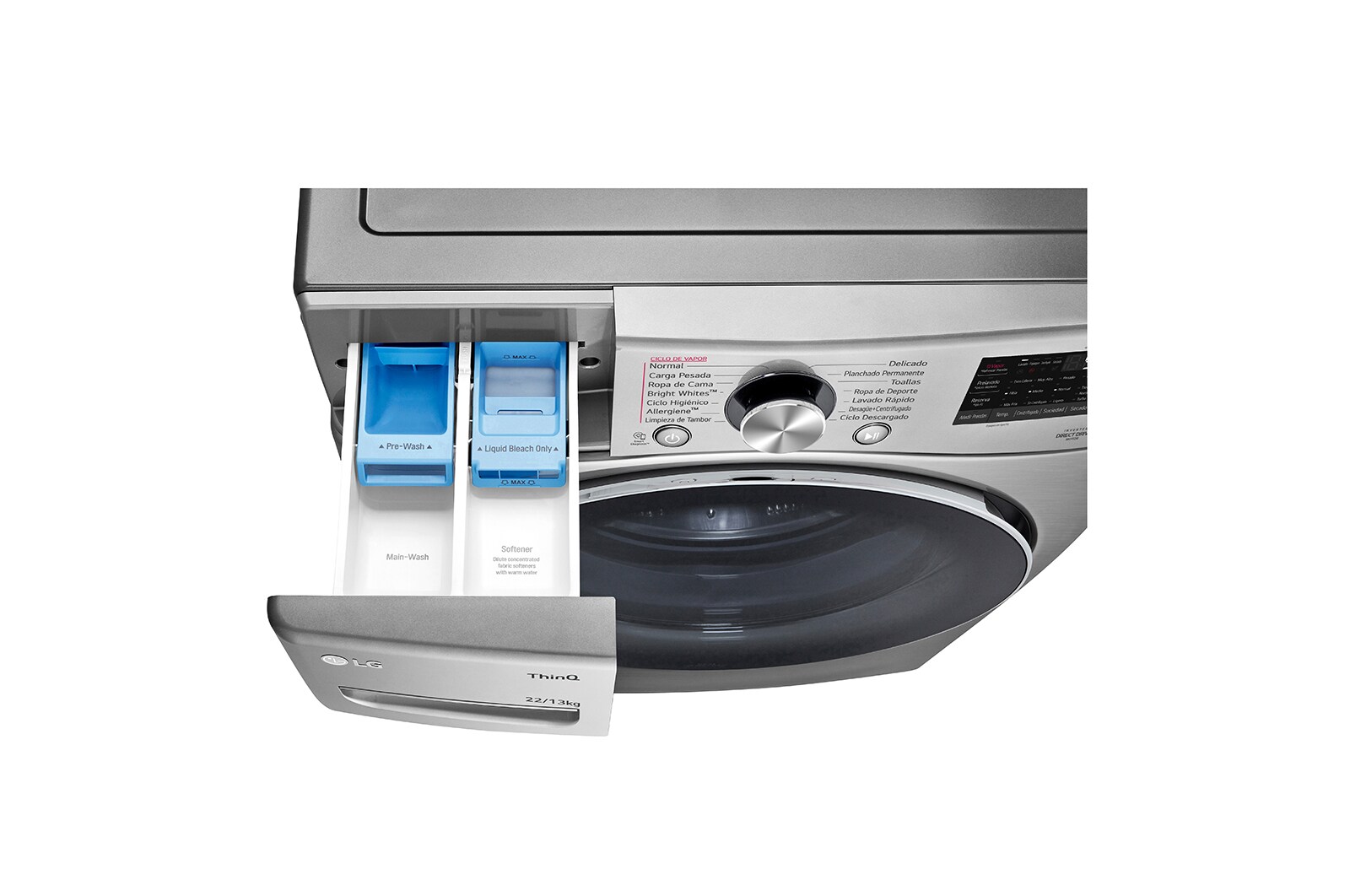 LG Lavadora y Secadora 22/13Kg - WD22VV2S6R, WD22VV2S6R