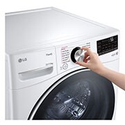 LG Lavadora de Carga Frontal y Secadora 22/13Kg - WD22WV26R, WD22WV26R