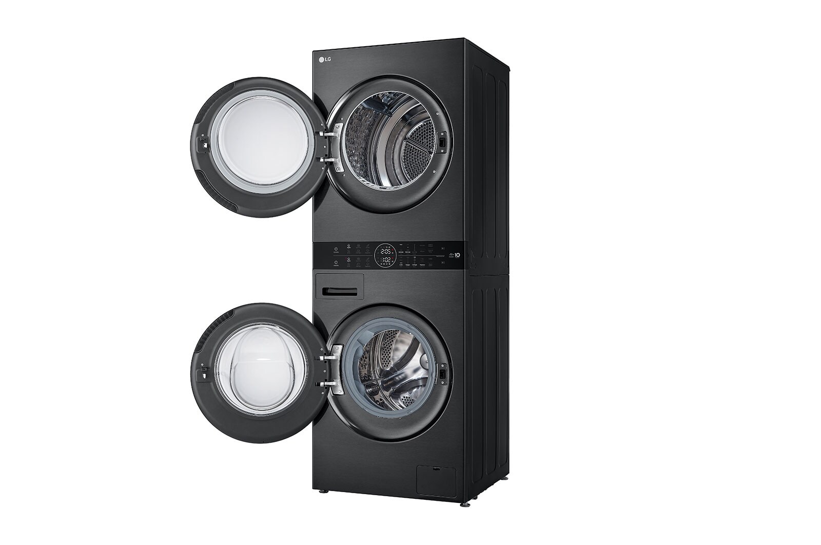 LG Torre de lavado LG WashTower™ con AI DD™ 14kg/10kg (Lavadora eléctrica voltaje 120V y Secadora con Bomba de calor DUAL Inverter™), WK14BS6