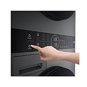 LG Torre de lavado LG WashTower™ con AI DD™ 14kg/10kg (Lavadora eléctrica voltaje 120V y Secadora con Bomba de calor DUAL Inverter™), WK14BS6