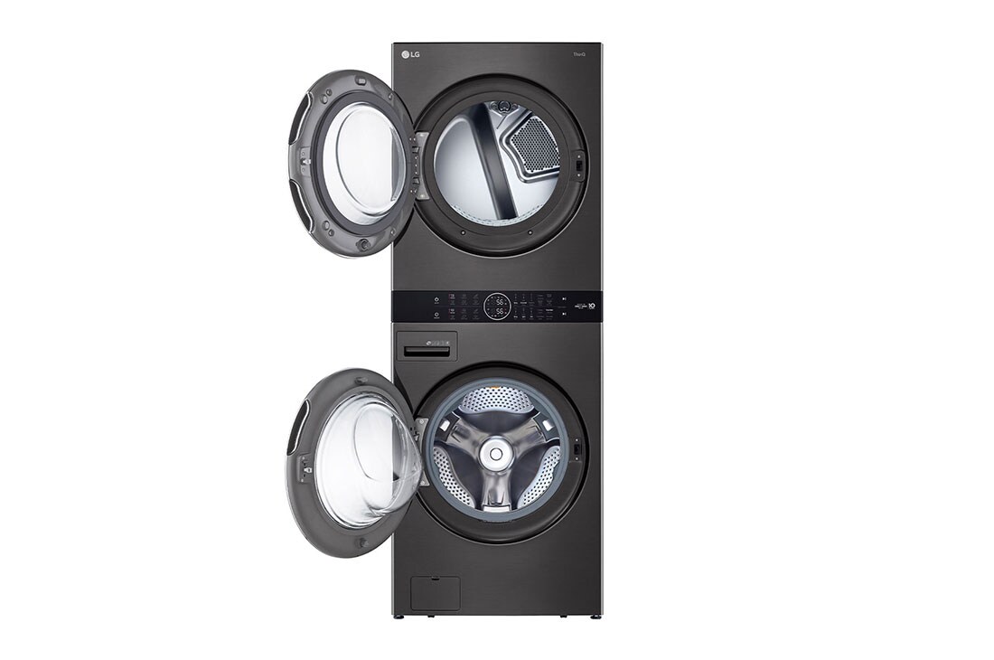 LG Torre de lavado WashTower™ con AI DD™ 22kg (con Secadora de gas), WK22BS6