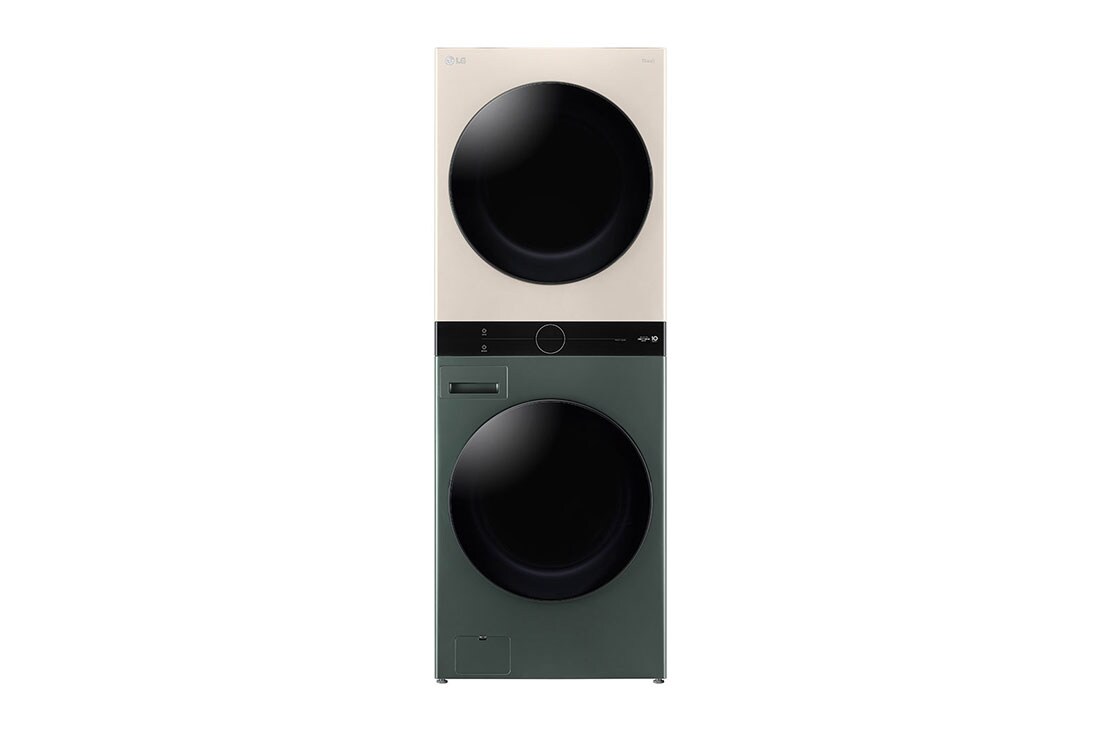 LG Torre de lavado WashTower™ con AI DD™ 22kg (con Secadora de gas), WK22GBS6