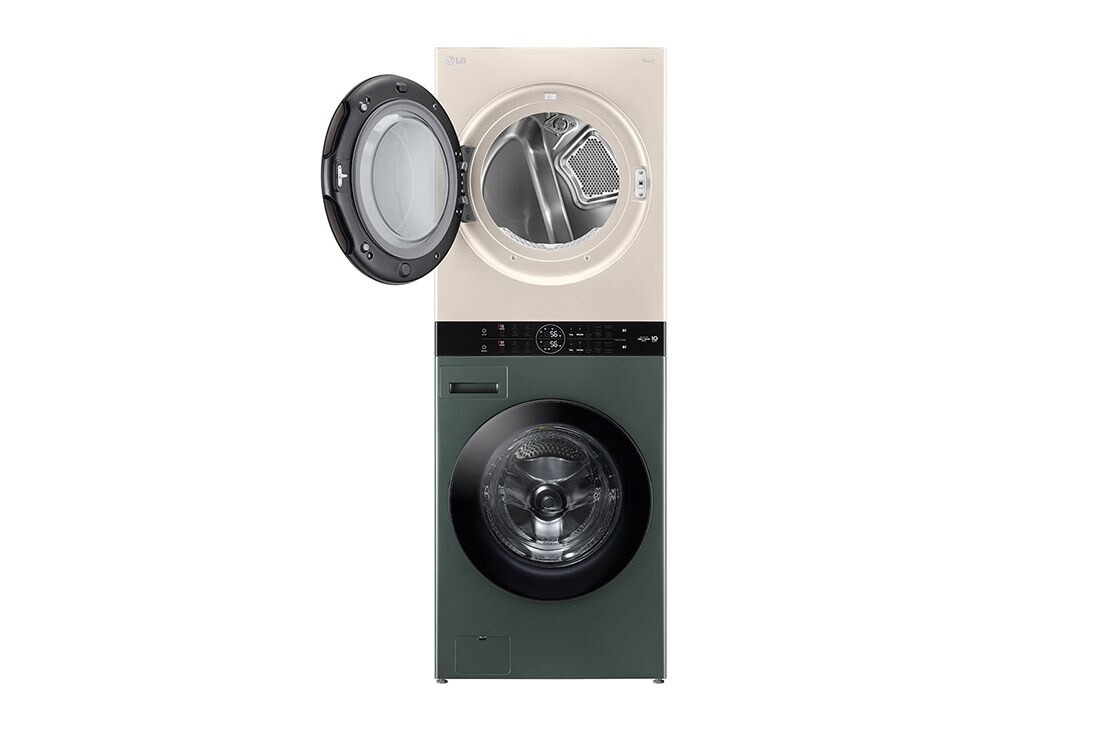 LG Torre de lavado WashTower™ con AI DD™ 22kg (con Secadora de gas), WK22GBS6