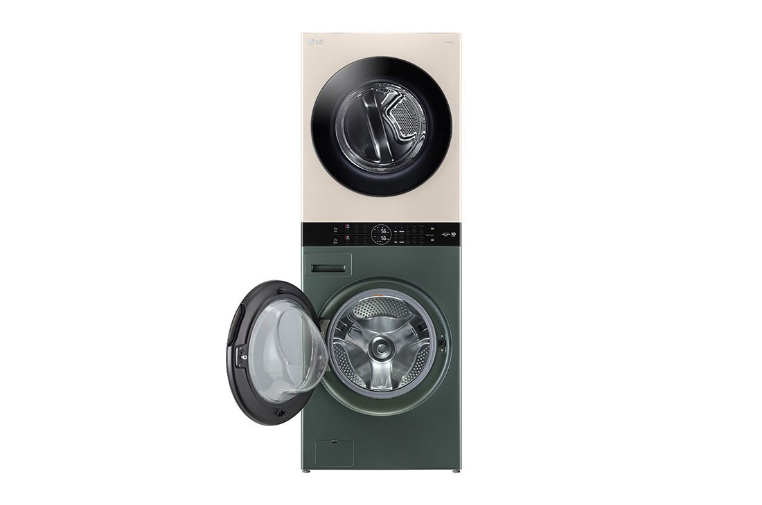 LG Torre de lavado WashTower™ con AI DD™ 22kg (con Secadora de gas), WK22GBS6