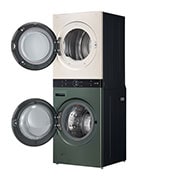 LG Torre de lavado WashTower™ con AI DD™ 22kg (con Secadora de gas), WK22GBS6