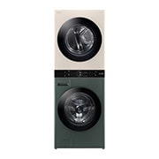 LG Torre de lavado WashTower™ con AI DD™ 22kg (con Secadora de gas), WK22GBS6