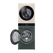 LG Torre de lavado WashTower™ con AI DD™ 22kg (con Secadora de gas), WK22GBS6