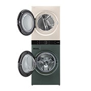 LG Torre de lavado WashTower™ con AI DD™ 22kg (con Secadora de gas), WK22GBS6