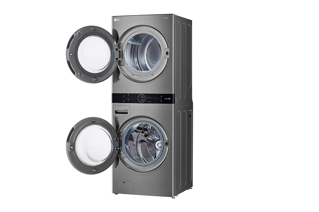 LG Torre de lavado WashTower™ con AI DD™ 22kg (con Secadora de gas), WK22VKS6