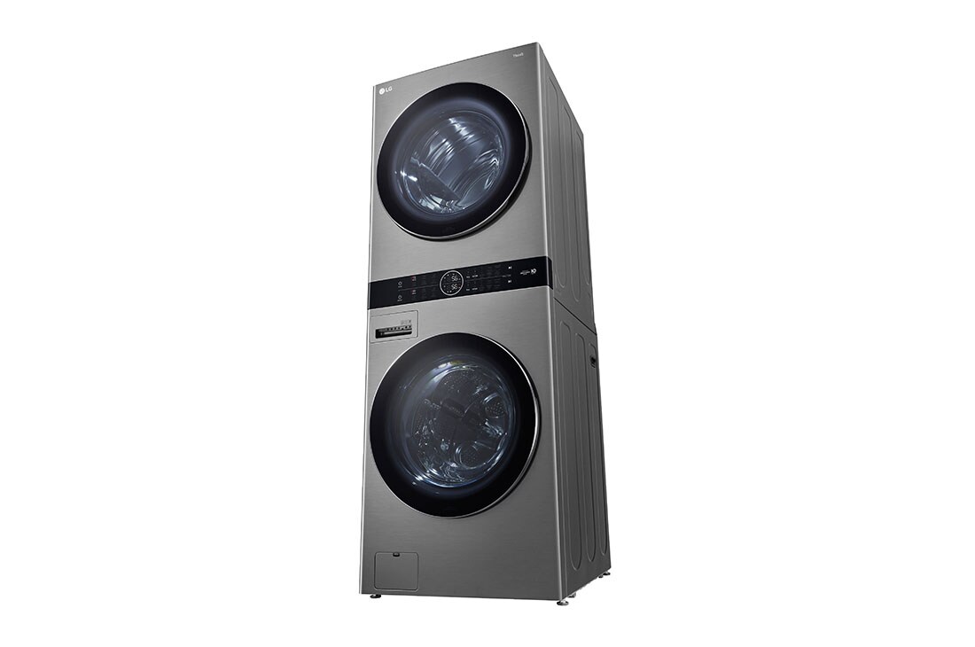 LG Torre de lavado WashTower™ con AI DD™ 22kg (con Secadora de gas), WK22VKS6