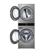 LG Torre de lavado WashTower™ con AI DD™ 22kg (con Secadora de gas), WK22VKS6