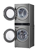 LG Torre de lavado WashTower™ con AI DD™ 22kg (con Secadora de gas), WK22VKS6