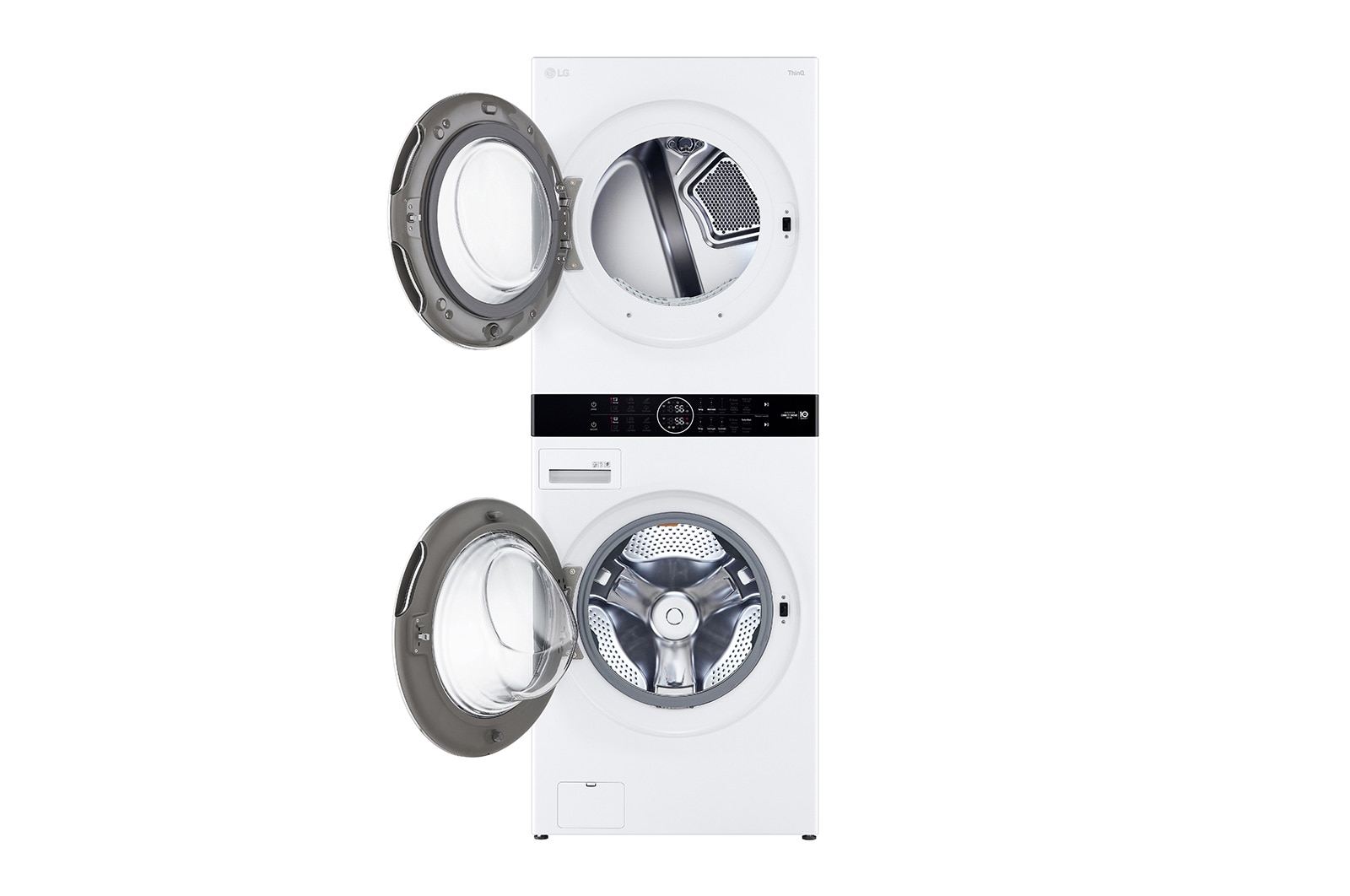 LG  Combo: Torre de lavado LG WashTower™ (con secadora de Gas) + Sistema de vapor LG Styler. La pureza y frescura del vapor con la eficiencia de la inteligencia artificial., WK22WS6-S3MFBN